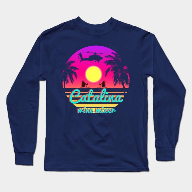 catalina setting sun Long Sleeve T-Shirt by jepriepok133